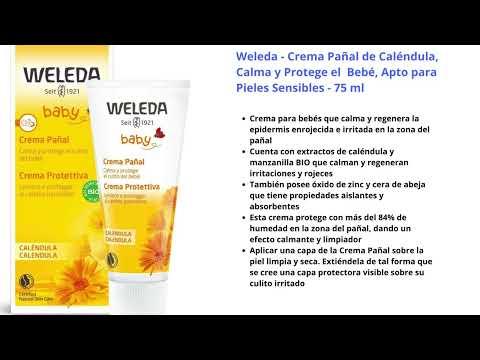 Weleda   Crema Pañal de Caléndula, Calma y Protege el Culito del Bebé, Apto para Pieles Sensibles